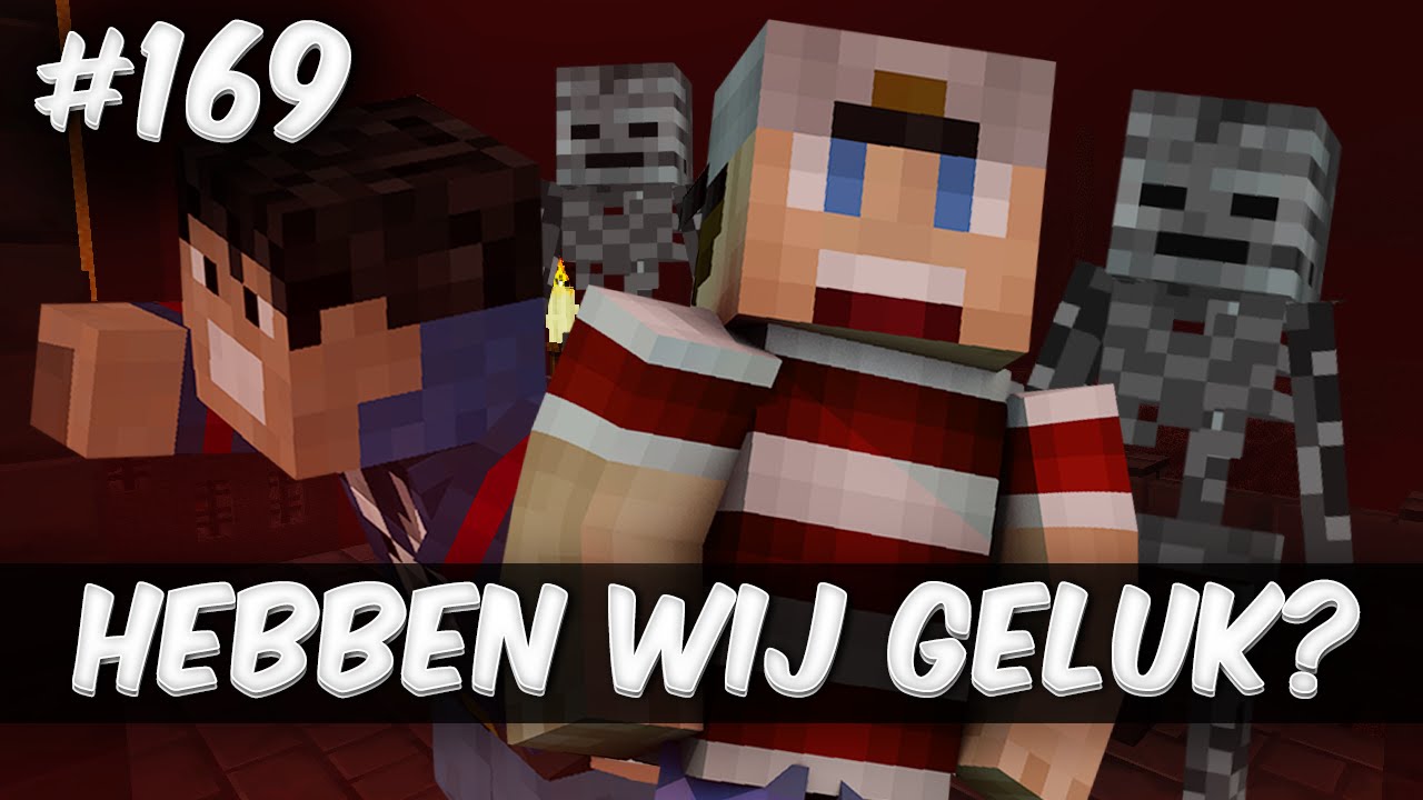 dusdavidgames discord Minecraft survival #169 - HEBBEN WIJ GELUK?