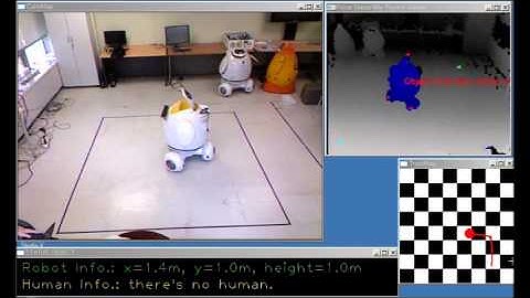 Localization test for moving objects by using Kinect sensor