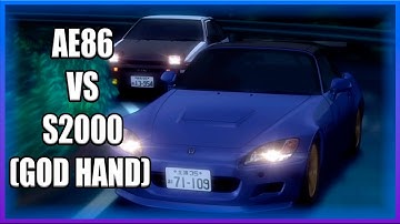 INITIAL D - AE86 VS S2000 (GOD HAND) [HIGH QUALITY]