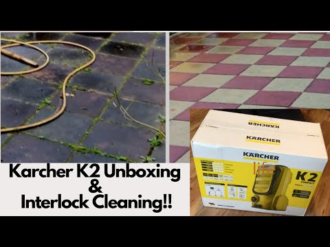 Karcher K2 Compact unboxing and Interlock cleaning!