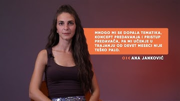 Ana Janković - polaznica kursa PHP programiranja