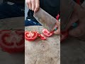 Tomato 🍅 Cutting Skills . Chinese skills . #chineseskills