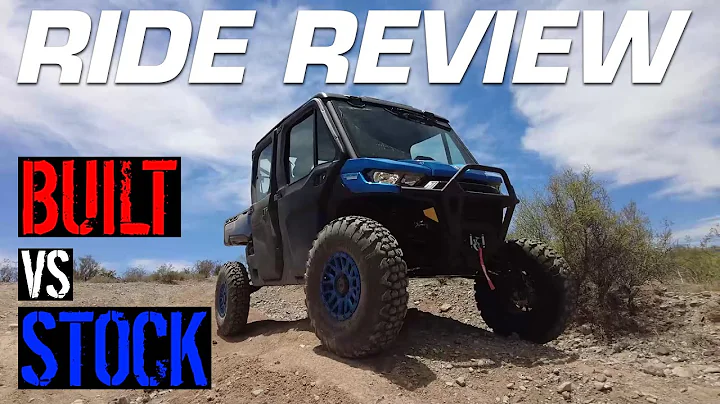 Ride Comparison - Built vs. Stock  | 2021 Can-Am Defender MAX