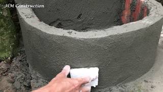 DIY - Cement craft ideas for garden// Repairing and constructing new garden faucets