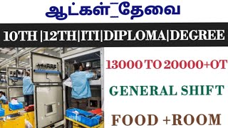 Jobs in Manufacturing company|today job opening in chennai|jobs in tamil|jobs in chennai|job 2023