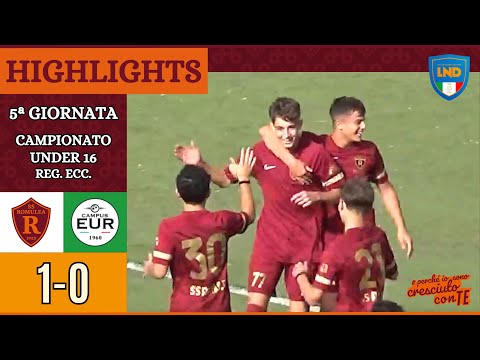 Romulea - Campus EUR | HIGHLIGHTS V giornata Under 16 Reg. Ecc.