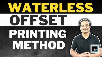 WATERLESS OFFSET PRINTING METHOD | PRINTING TECHNOLOGY @PrintingGuruji