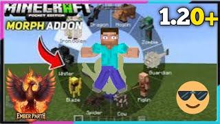 Morph Mod For Mcpe in 1.20+ | Change your Body into Any Mob by Ember Parth 761 views 2 days ago 9 minutes, 58 seconds