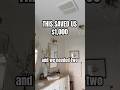 This Bathroom Lighting Saved Us $1,000