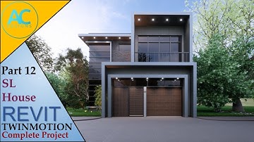 SL House | Part 12 | Complete Step By Step Project | Revit and Twinmotion Tutorial