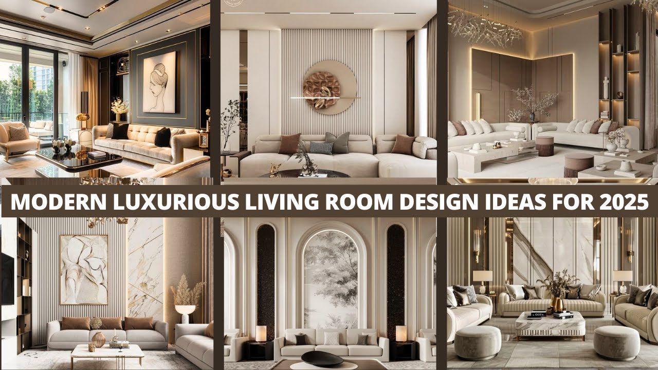 Modern luxurious living room Design Ideas for 2025 - YouTube