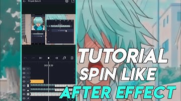 TUTORIAL AMV SMOOTH SPIN BLUR LIKE AFTER EFFECT || ALIGHT MOTION