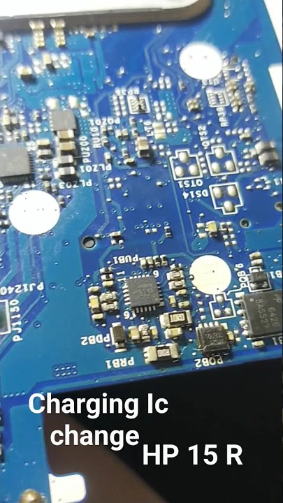 PERGANTIAN IC PENGISIAN DAYA HP 15R #laptop #perbaikan #merklaptop