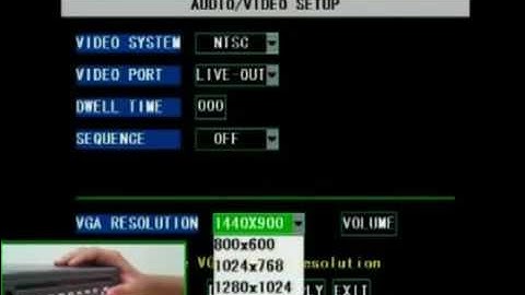 Resolution Fix for H9006UVD DVR- also works for 9106UVD