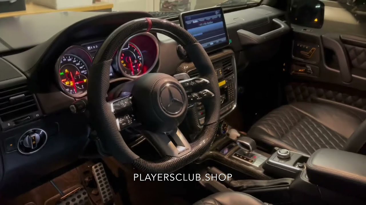 2025 Mercedes-Benz AMG Carbon Fiber Steering Wheel Upgrade🤩