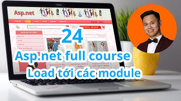 24. Tạo thư mục, load tới các modul tương ứng - Thiết kế website bán hàng bằng asp.net webforms