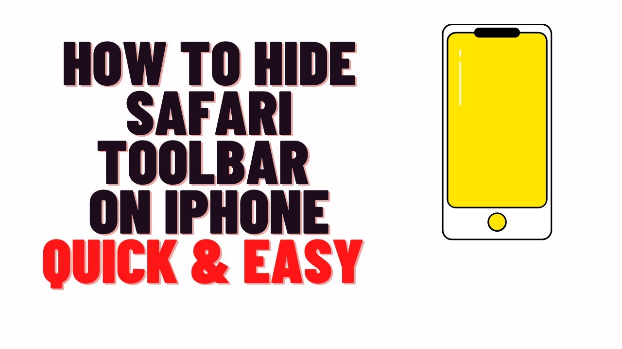 ios safari hide toolbar