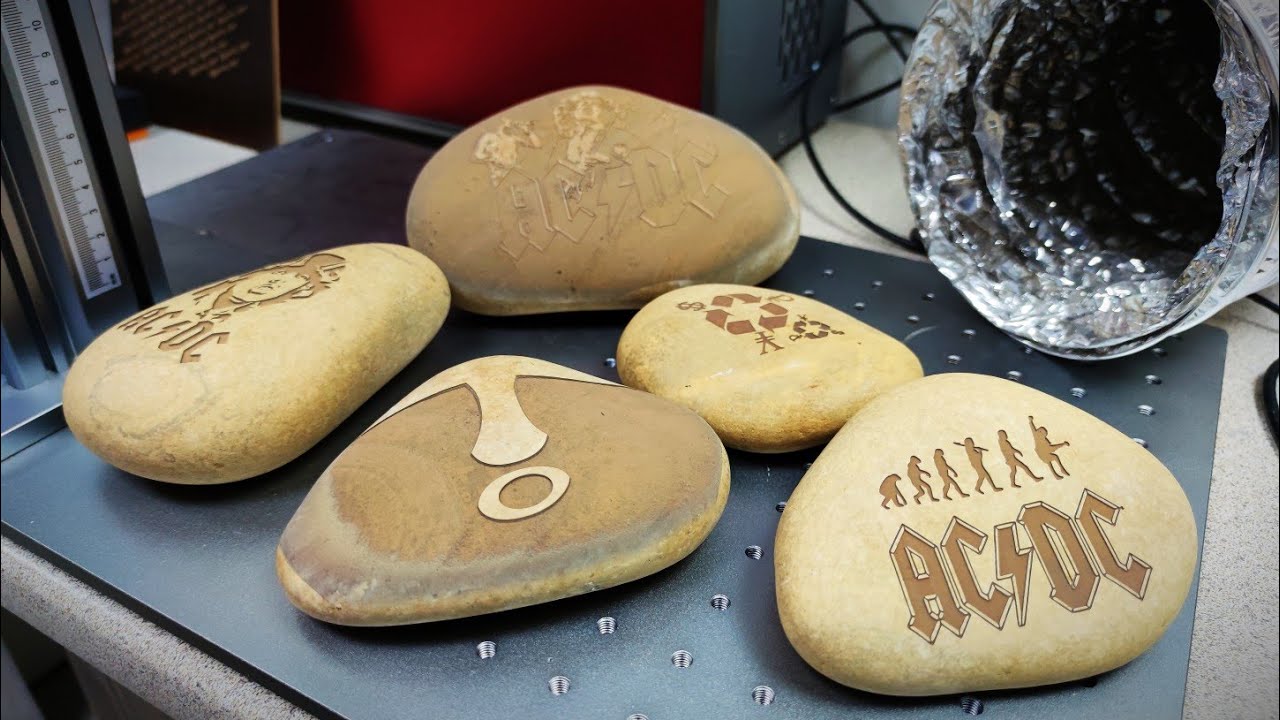 Лазерная гравировка камня, параметры и нюансы! Laser engrave stone ...