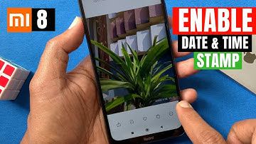 How to Enable Date and Time Stamp on Photos in Redmi 8