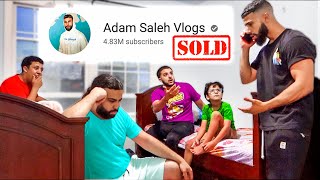 SELLING MY YOUTUBE CHANNEL PRANK!!!