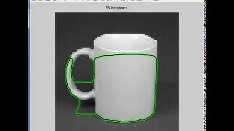 Chan-Vese Active Contour: Mug