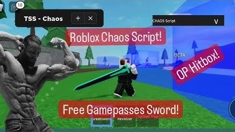 Roblox Chaos Script! (Hydrogen & Fluxus) Free Gamepasses Sword!
