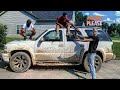 TAHOE BROKE WHILE MUDDING! MUST WATCH | Kachow | Lifted trucks | Squatted Trucks