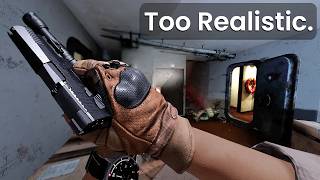 This GunSim VR Game is WAY TOO REALISTIC screenshot 2