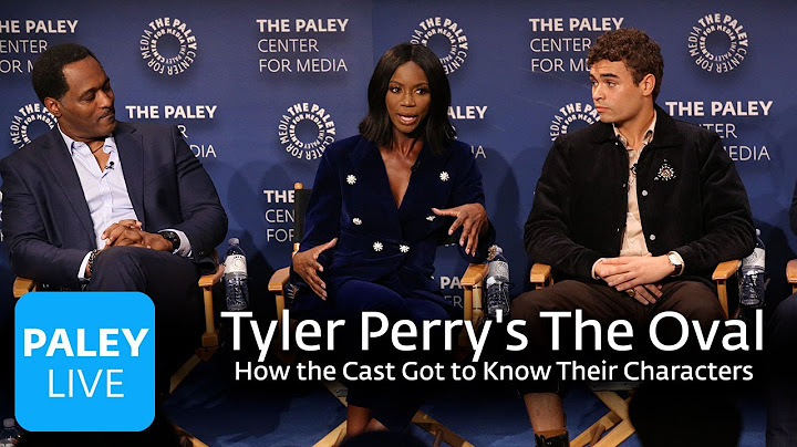 An Evening with Tyler Perry's The Oval - How the Cast Got to Know Their Characters
