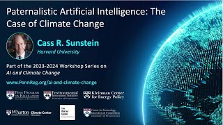 Paternalistic Artificial Intelligence: The Case of Climate Change