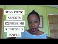 Sun Pluto Aspects - Especially In Women | Personal & Planetary Soul Significance