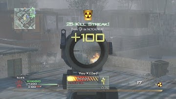 MW2, Nuke with every gun S2 - M21 EBR