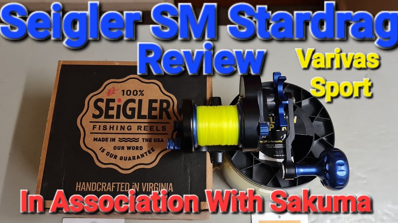 Seigler SM Stardrag Reel Review Tournament Casting Beach Fishing