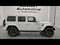 THE BEST LOOKING WRANGLER EVER? 4K 2021 JEEP WRANGLER SAHARA HIGH ALTITUDE WHITE CLEARCOAT SKY TOUCH