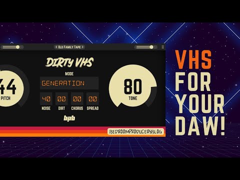 BPB Dirty VHS (FREE lo-fi tape VST Plugin)