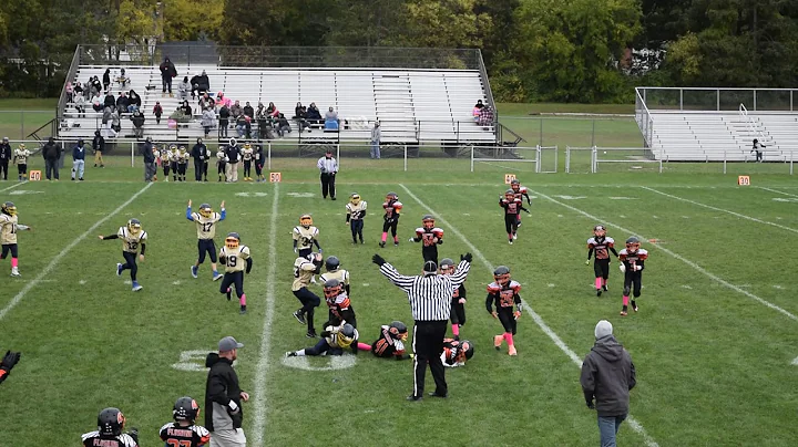 Nicholas Salem football highlight 2019 Flushing Ra...