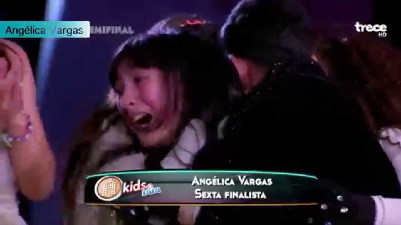Angélica Vargas Pasa a la final Concierto 15 de la Academia kids 2