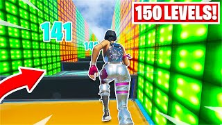 I found a 150 level Deathrun *Two Map Codes* (Fortnite Creative)