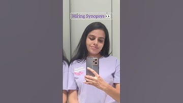 Hiring in Synopsys✌🏻#synopsys #engineer#fresherjobs #bengaluru#trendingshorts #trendingsong #love