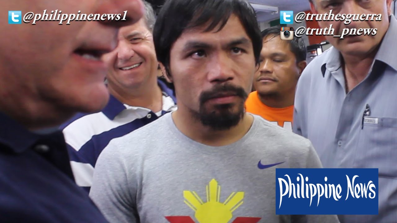 Pacquiao shows compassion to Mayweather Spies 
