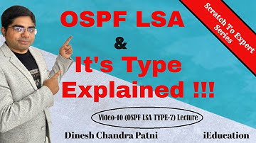 OSPF Video-18 Theory | OSPF Type 7 LSA  Explained | CISCO | CCNA CCNP CCIE | Scratch To Expert |