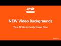 Video Backgrounds Now in ZipWP AI Site Planner - New Feature!