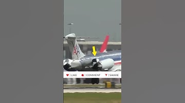 Why Do Planes Throw Air Forward? The Secret Behind Reverse Thrust #shortvideo