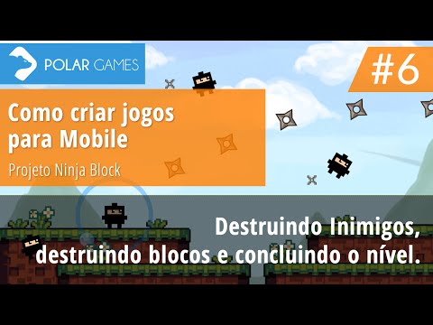 Como criar jogos para Android - Projeto Ninja Block - Construct2 - Aula 6