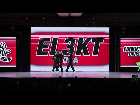 EL3KT - USA | MiniCrew Division Prelims | 2023 World Hip Hop Dance Championship