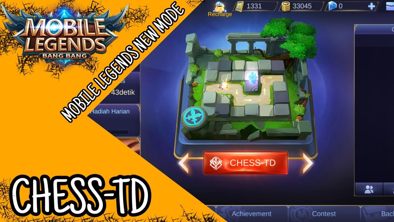 NEW MODE CHESS-TD | MOBILE LEGENDS - YouTube