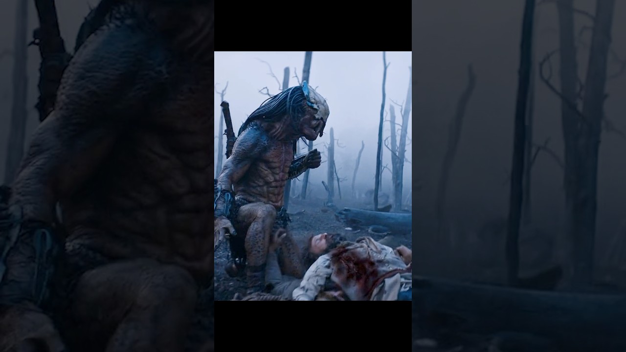 Prey (2022) | Predator Captured in Trap—Breaks Free, Then Detonates 💣🕸️