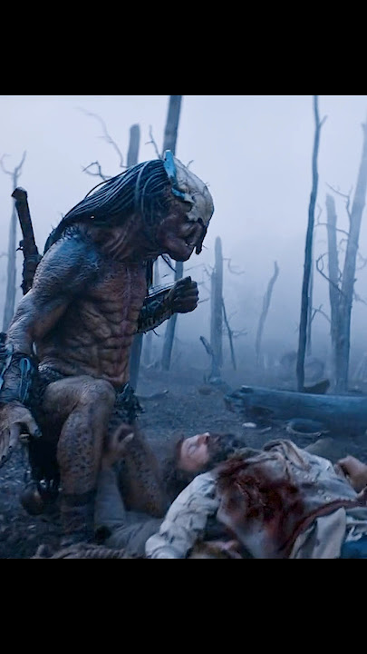 Prey (2022) | Predator Captured in Trap—Breaks Free, Then Detonates 💣🕸️
