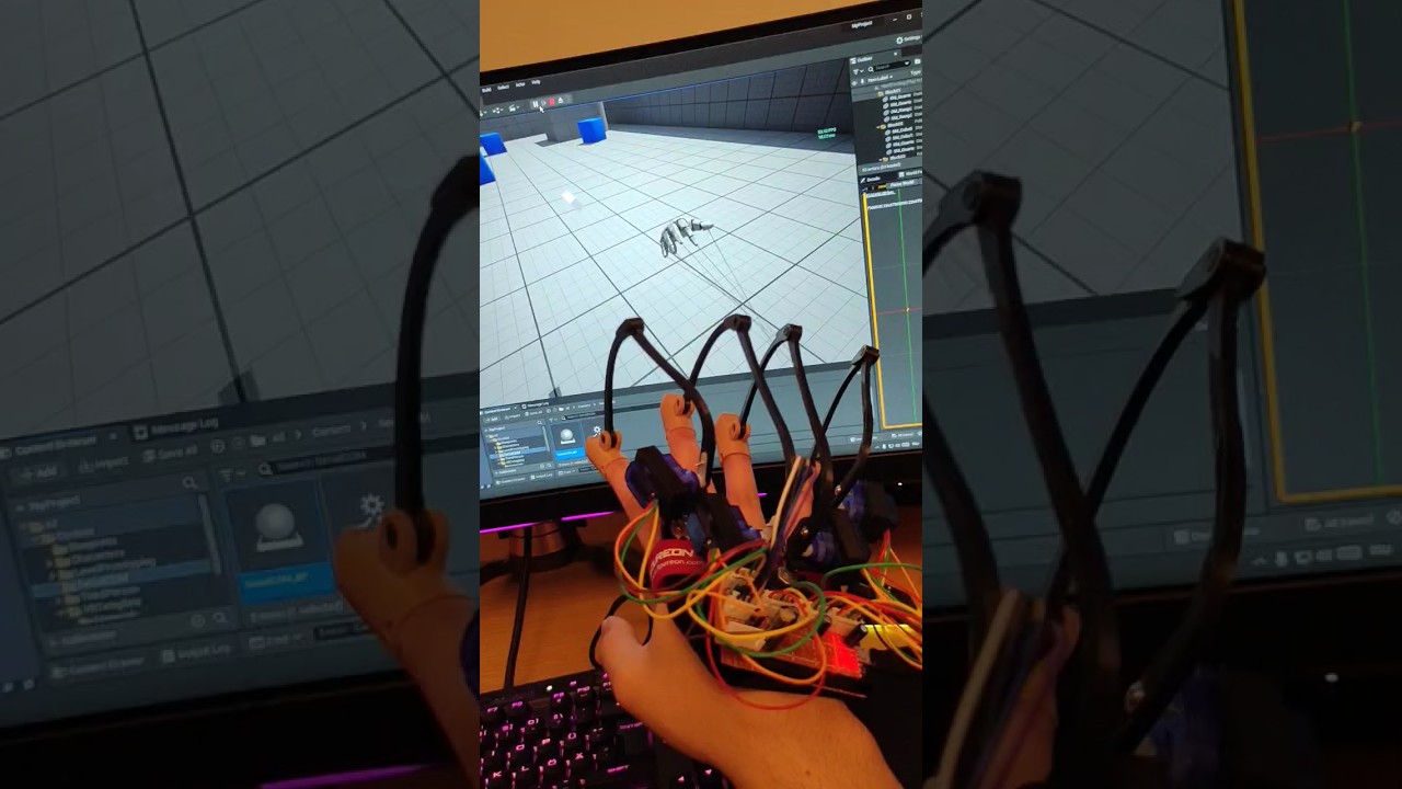 DIY VR Glove / Hand tracking in UE5