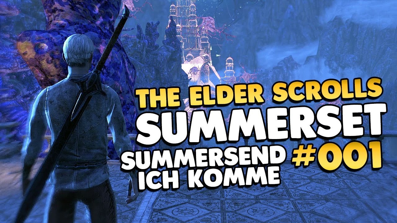 Let's Play Elder Scrolls Online Summerset Edition 👑 #001 [Gameplay ...